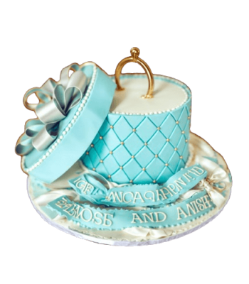 Divine Union Decor Nikah Cake | dessertbar.pk