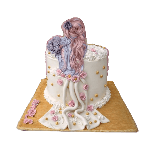 Elegant Locks Birthday Cake | dessertbar.pk